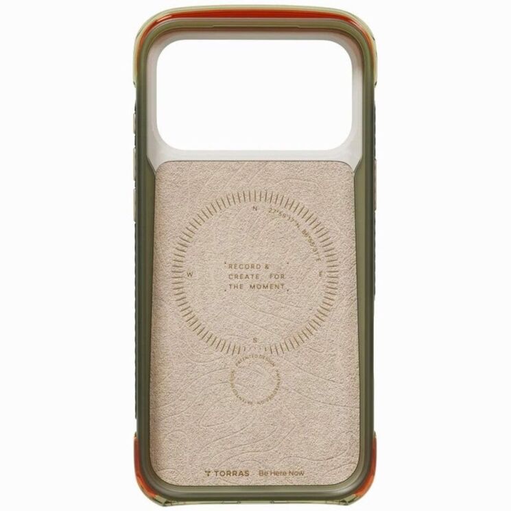 Захисний чохол TORRAS Ostand Q3 Air Pro with MagSafe для Apple iPhone 17 Pro Max - Alpine Marble: фото 2 з 12