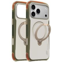 Захисний чохол TORRAS Ostand Q3 Air Pro with MagSafe для Apple iPhone 17 Pro Max - Alpine Marble: фото 1 з 12