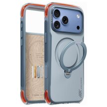 Защитный чехол TORRAS Ostand Q3 Air Pro with MagSafe для Apple iPhone 18 Pro Max - Blue: фото 1 из 9