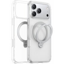 Защитный чехол TORRAS Ostand Q3 Spin (with MagSafe) для Apple iPhone 18 Pro Max - Transparent: фото 1 из 1