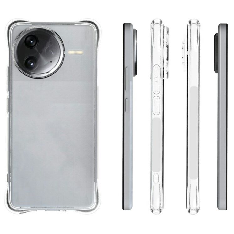 Защитный чехол UniCase AirBag для Xiaomi Poco F7 Ultra - Transparent: фото 5 из 5