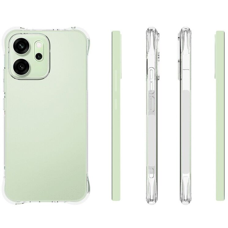 Захисний чохол UniCase AirBag Flow для OPPO Reno 14 F/FS - Transparent: фото 5 з 5