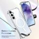 Защитный чехол UniCase AirBag Flow MagSafe для Samsung Galaxy S26 FE / S25 FE - Transparent (412751T). Фото 6 из 14