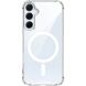 Защитный чехол UniCase AirBag Flow MagSafe для Samsung Galaxy S26 FE / S25 FE - Transparent (412751T). Фото 2 из 14