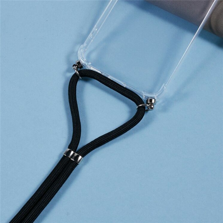 Защитный чехол UniCase AirBag with Strap для Samsung Galaxy S26 Plus - Transparent: фото 5 из 6