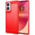 Защитный чехол UniCase Carbon для Motorola Edge 50 Fusion - Red: фото 1 из 8