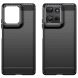 Защитный чехол UniCase Carbon для Motorola Moto G75 - Black (367806B). Фото 2 из 11