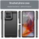 Защитный чехол UniCase Carbon для Motorola Moto G75 - Black (367806B). Фото 3 из 11