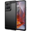 Защитный чехол UniCase Carbon для Motorola Moto G75 - Black (367806B)