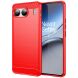 Защитный чехол UniCase Carbon для OnePlus Nord 4 - Red (382414R). Фото 1 из 8
