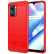 Защитный чехол UniCase Carbon для Realme C33 - Red (309212R)