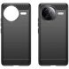 Захисний чохол UniCase Carbon для Xiaomi Poco F7 Ultra - Black (378724B). Фото 2 з 8