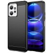 Защитный чехол UniCase Carbon для Xiaomi Redmi Note 12 - Black (323012B)