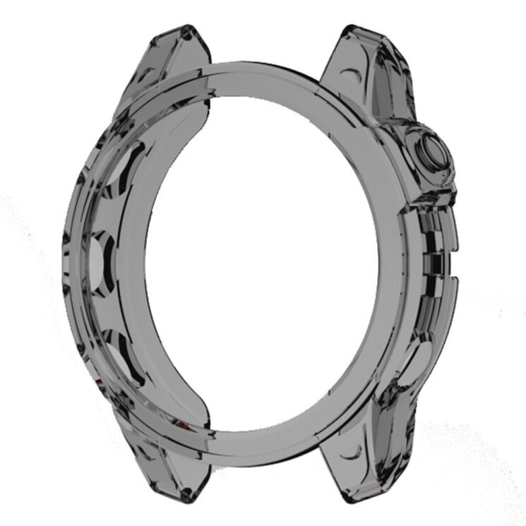 Захисний чохол UniCase Clear Cover для Garmin Fenix 7 - Transparent Black: фото 2 з 5
