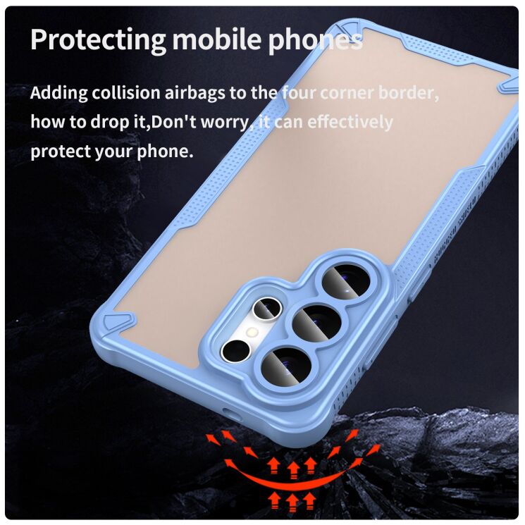 Защитный чехол UniCase Falcon Frame для Samsung Galaxy S26 Ultra - Green: фото 3 из 10