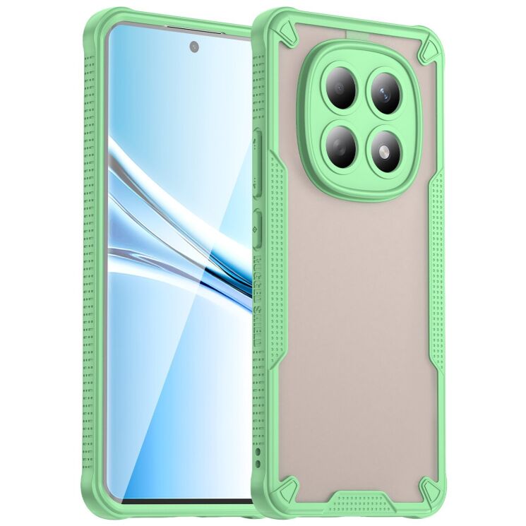Защитный чехол UniCase Falcon Frame для Xiaomi Redmi Note 15 (4G/5G) / Poco M8 - Green: фото 1 из 9