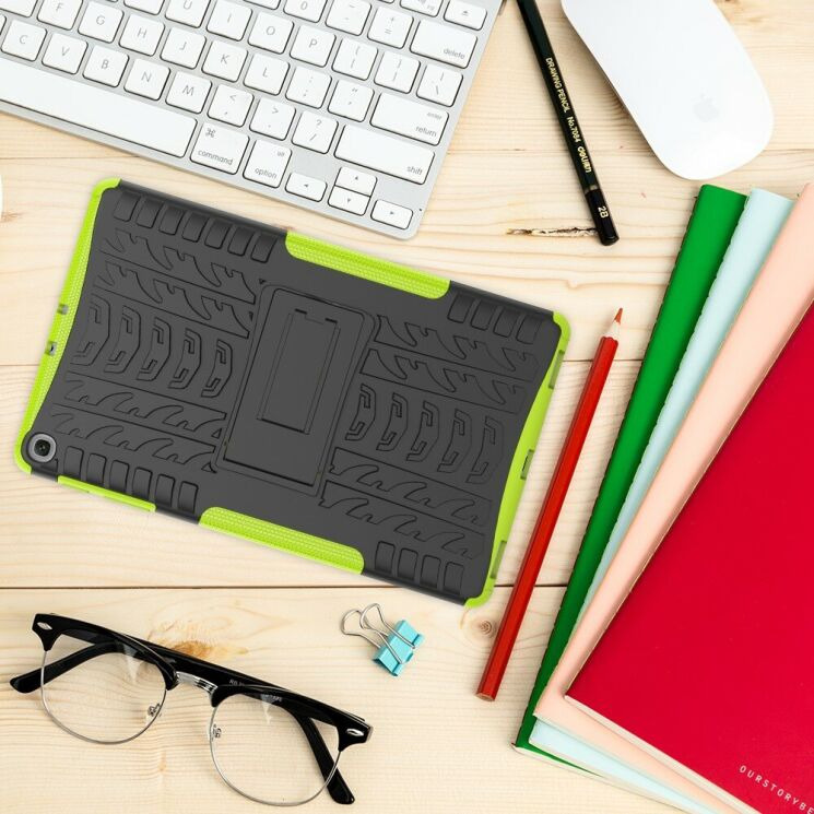 Противоударный чехол UniCase Hybrid X для Samsung Galaxy Tab A 10.1 2019 (T510/515) - Green: фото 8 из 14