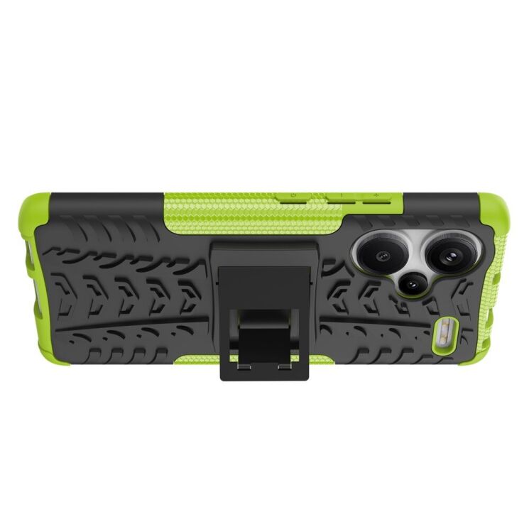 Защитный чехол UniCase Hybrid X для Xiaomi Redmi Note 13 Pro+ - Green: фото 2 из 15
