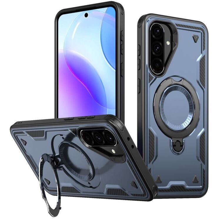 Защитный чехол UniCase Lander Armor для Samsung Galaxy A36 (A366) - Blue: фото 1 из 6