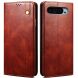 Защитный чехол UniCase Leather Wallet для Google Pixel 9 / 9 Pro - Brown (360042Z). Фото 1 из 7