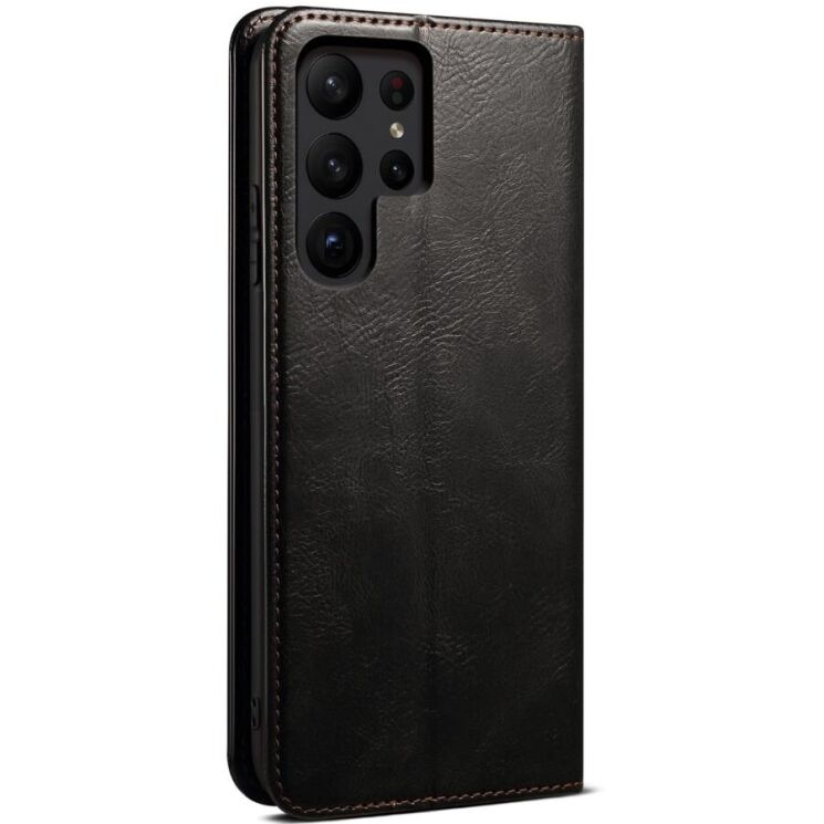 Защитный чехол UniCase Leather Wallet для Samsung Galaxy S23 Ultra (S918) - Black: фото 8 из 9