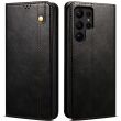 Защитный чехол UniCase Leather Wallet для Samsung Galaxy S23 Ultra (S918) - Black (321078B)