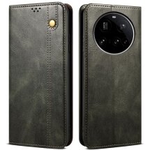 Защитный чехол UniCase Leather Wallet для Xiaomi 15 Ultra - Green: фото 1 из 7
