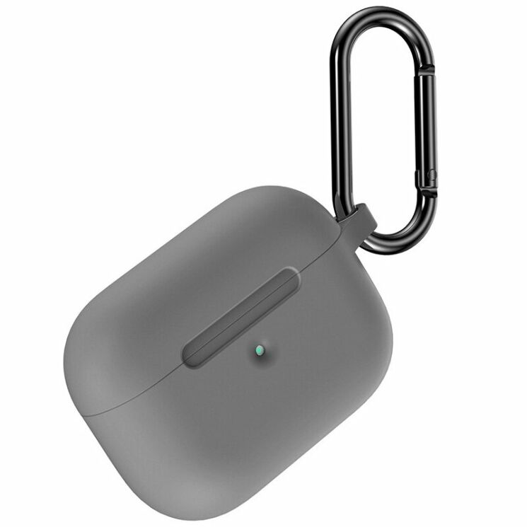 Защитный чехол UniCase Simple Stylish для Apple AirPods Pro - Grey: фото 1 из 7