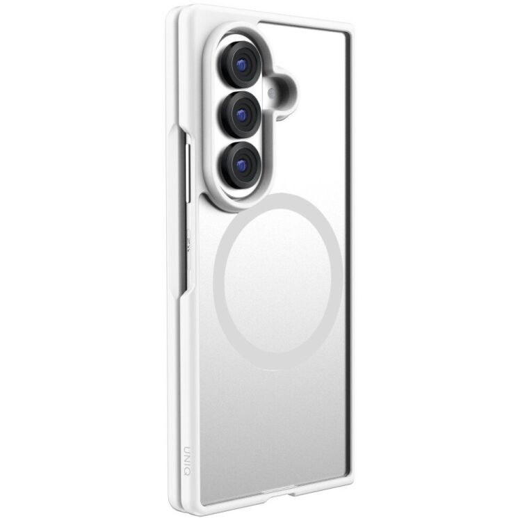 Захисний чохол UNIQ Veren AF with MagClick для Samsung Galaxy Fold 8 Ultra (UNIQ-GZFOLD8-VERNAFMCFST) - White (424096W) Захисний чохол UNIQ Veren AF with MagClick для Samsung Galaxy Fold 8 Ultra (UNIQ-GZFOLD8-VERNAFMCFST) - White: фото 2 з 2