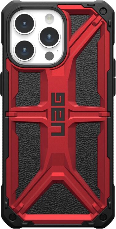 Защитный чехол URBAN ARMOR GEAR Monarch для iPhone 15 Pro Max (114298119494) - Crimson: фото 2 з 8