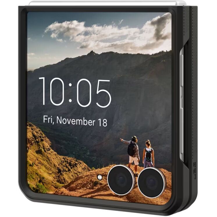 Захисний чохол URBAN ARMOR GEAR Mouve для Samsung Galaxy Flip 8 (214561114343) - Ice (423570I) Захисний чохол URBAN ARMOR GEAR Mouve для Samsung Galaxy Flip 8 (214561114343) - Ice: фото 2 з 13