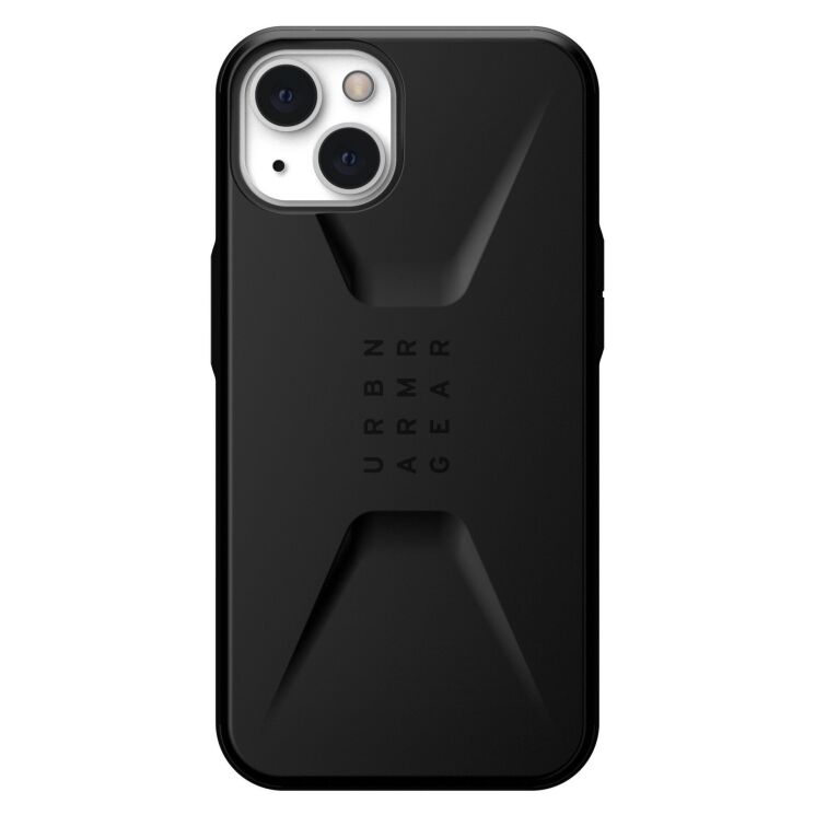 Захисний чохол URBAN ARMOR GEAR (UAG) Civilian для Apple iPhone 13 - Black: фото 2 з 9