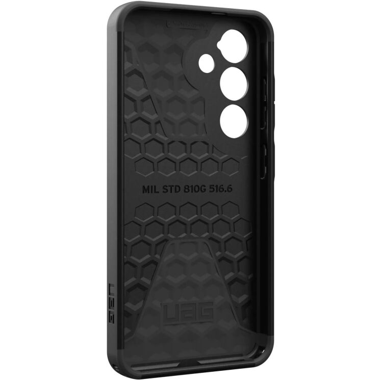 Защитный чехол URBAN ARMOR GEAR (UAG) Civilian для Samsung Galaxy S24 (S921) - Black: фото 8 из 9