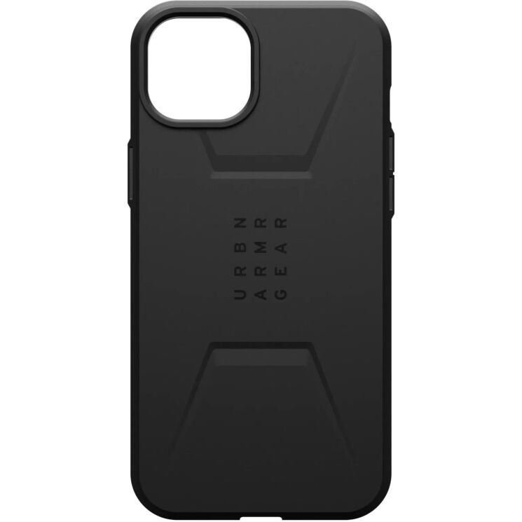 Защитный чехол URBAN ARMOR GEAR (UAG) Civilian MagSafe для Apple iPhone 15 Plus - Black: фото 7 из 10