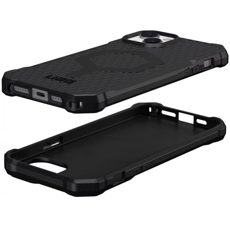 Защитный чехол URBAN ARMOR GEAR (UAG) Essential Armor MagSafe для iPhone 14 Plus (114090114040) - Black: фото 6 из 9
