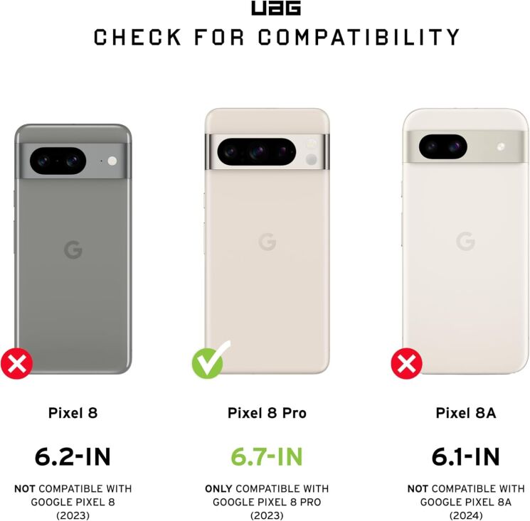 Защитный чехол URBAN ARMOR GEAR (UAG) Scout для Google Pixel 8 Pro (614319117272) - Olive Drab: фото 10 из 13