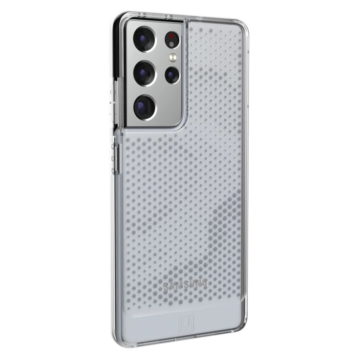 Захисний чохол URBAN ARMOR GEAR (UAG) [U] Lucent Series для Samsung Galaxy S21 Ultra (G998) - Ice: фото 5 з 5