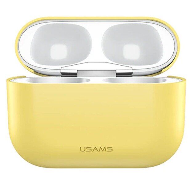 Захисний чохол USAMS US-BH568 Protective Cover для Apple AirPods Pro - Yellow: фото 2 з 11