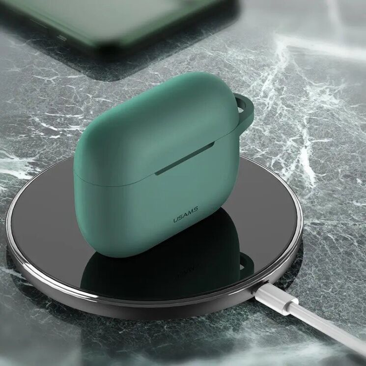 Захисний чохол USAMS US-BH568 Protective Cover для Apple AirPods Pro - Yellow: фото 6 з 11
