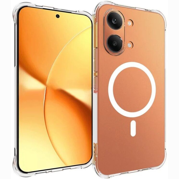 Защитный чехол WANLONFENG Clear MagCase для Xiaomi Poco X8 Pro Max - Transparent (410815T) Защитный чехол WANLONFENG Clear MagCase для Xiaomi Poco X8 Pro Max - Transparent: фото 1 из 6