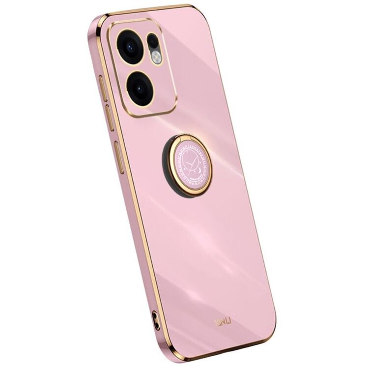 Защитный чехол XINLI Porcelain Magnetic для OPPO Reno 13 F/FS 5G - Purple: фото 1 из 7