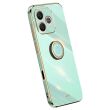Захисний чохол XINLI Porcelain Ring для Honor 600 Lite - Cyan (411822C)