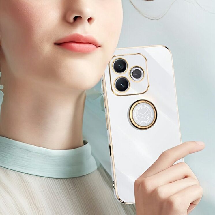 Защитный чехол XINLI Porcelain Ring для Honor 600 Lite - Cyan (411822C) Защитный чехол XINLI Porcelain Ring для Honor 600 Lite - Cyan: фото 4 из 6