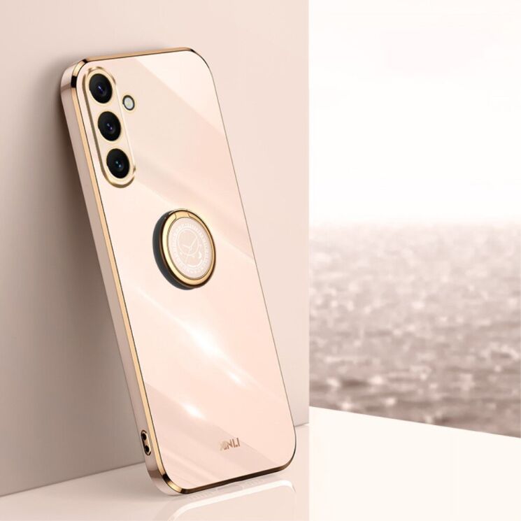 Защитный чехол XINLI Porcelain Ring для Samsung Galaxy A16 (A165) - Pink: фото 2 из 5