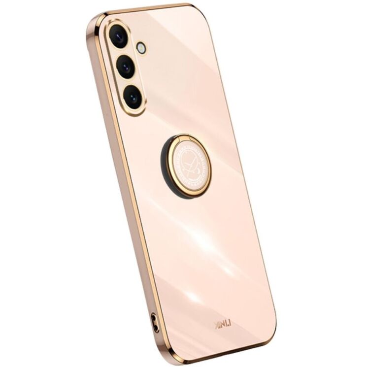 Защитный чехол XINLI Porcelain Ring для Samsung Galaxy A16 (A165) - Pink: фото 1 из 5