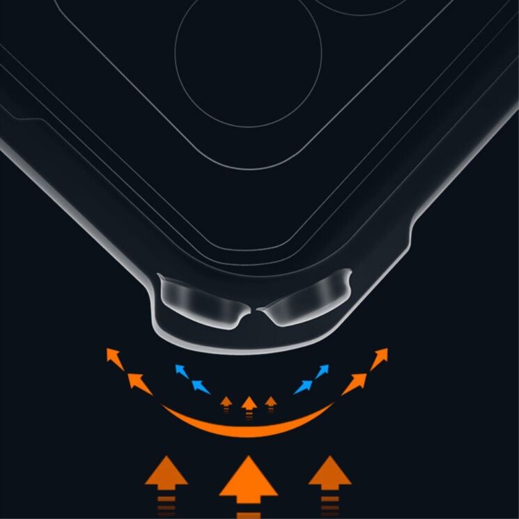 Защитный чехол XUNDD Rugged Case для Samsung Galaxy A52 (A525) / A52s (A528) - Black: фото 3 из 11