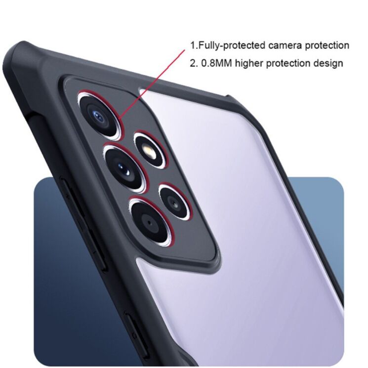 Защитный чехол XUNDD Rugged Case для Samsung Galaxy A52 (A525) / A52s (A528) - Black: фото 4 из 11