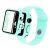 Захисний комплект Deexe Protective Kit для Apple Watch 45 mm (7 / 8 / 9 Series) - Cyan: фото 1 з 8
