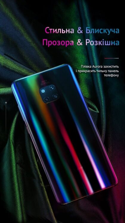 Защитная пленка на заднюю панель RockSpace Aurora для Tecno Spark Go 2022 (KG5m): фото 2 из 7