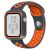 Ремінець Deexe Dot Color для Apple Watch 46 / 45 / 44 / SE 44 / 42 (Series 1-3) / Ultra / Ultra 2 / Ultra 3 - Black / Red: фото 1 з 6